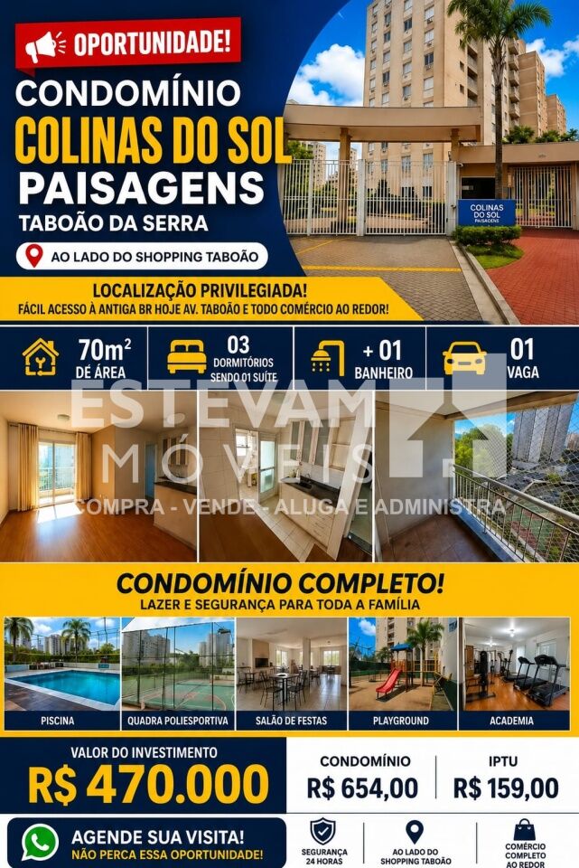 Apartamento para Venda - Parque Taboão