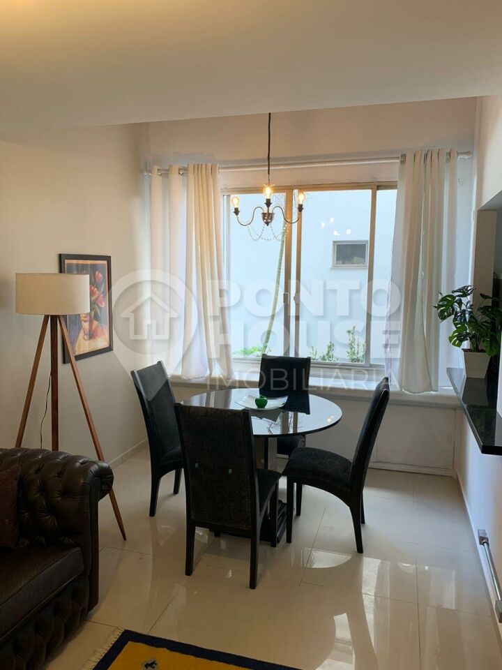 Apartamento à venda no Brooklin em São Paulo com 1 dormitório, 1 suíte e 1 vaga 