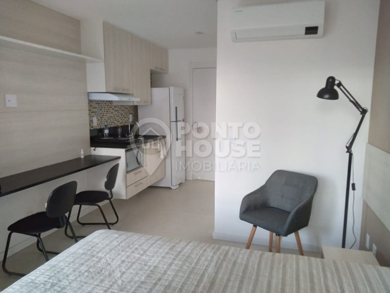 Studio para locação na Vila Clementino, 27m², mobiliado e pronto para morar.