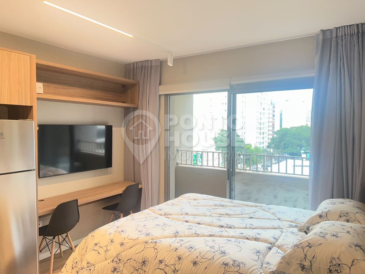 Studio mobiliado para locação na Vila Olimpia
