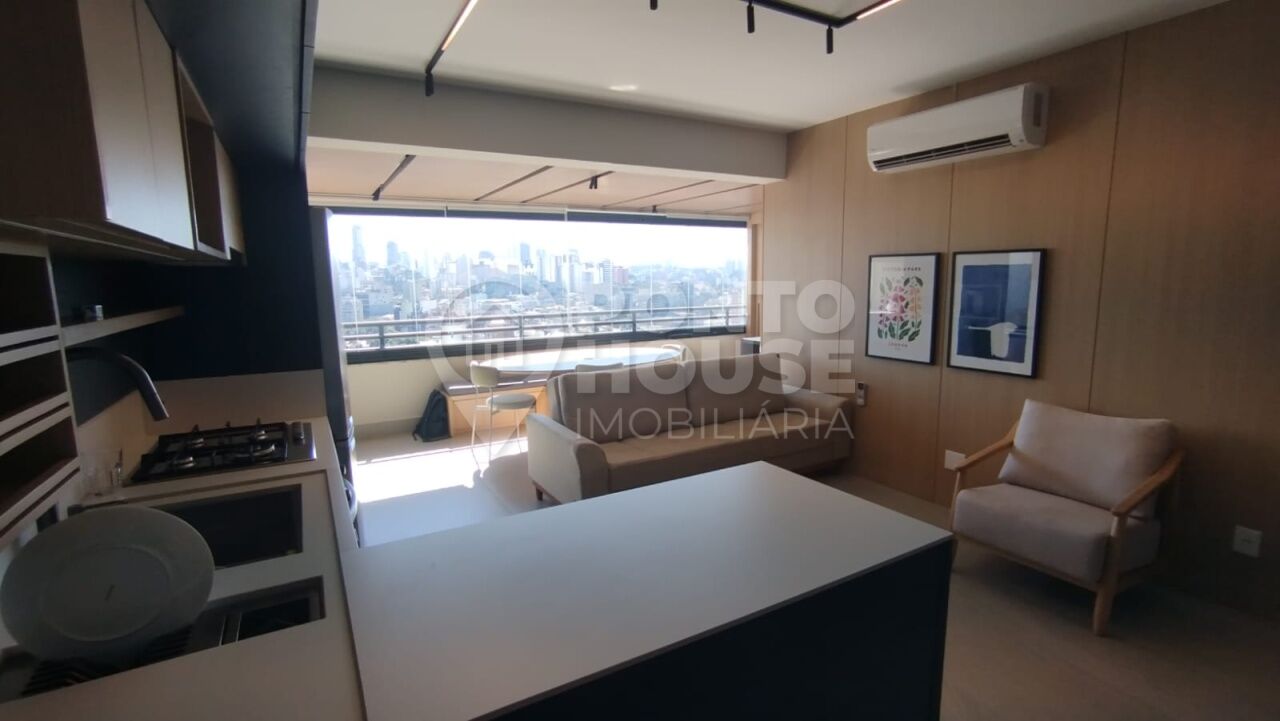 Apartamento para locação, mobiliado, 2 quartos, 1 vaga, em Pinheiros.