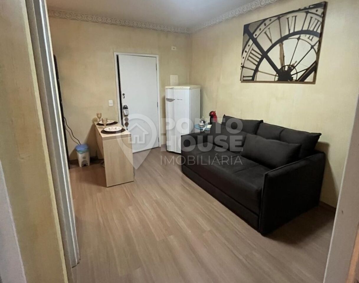 Apartamento mobiliado à venda em Moema, 35 m², 1 dormitório e 1 vaga