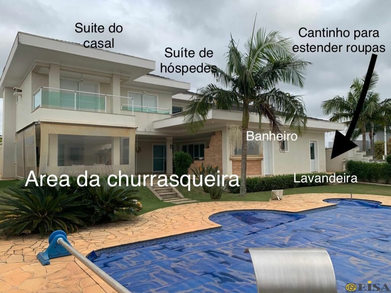 VENDA | SOBRADO - Loteamento Retiro Recanto Tranquilo - 3 dormitórios - 3 Vagas - 400m² - CÓD:EJ5940
