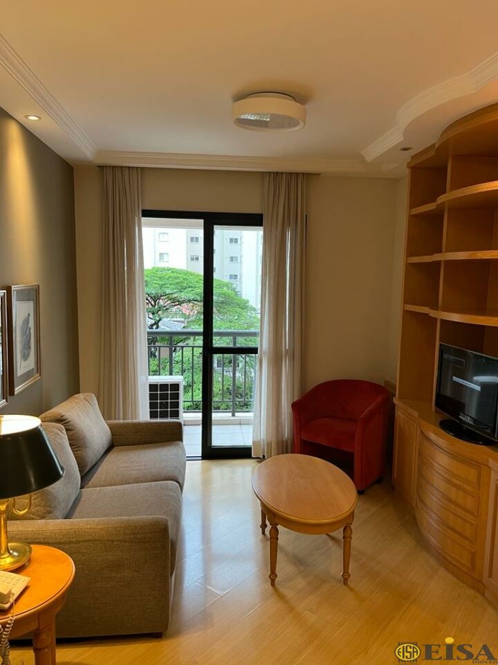 LOCAÇÃO | APARTAMENTO - Indianópolis - 1 dormitórios - 1 Vagas - 40m² - CÓD:EJ5972