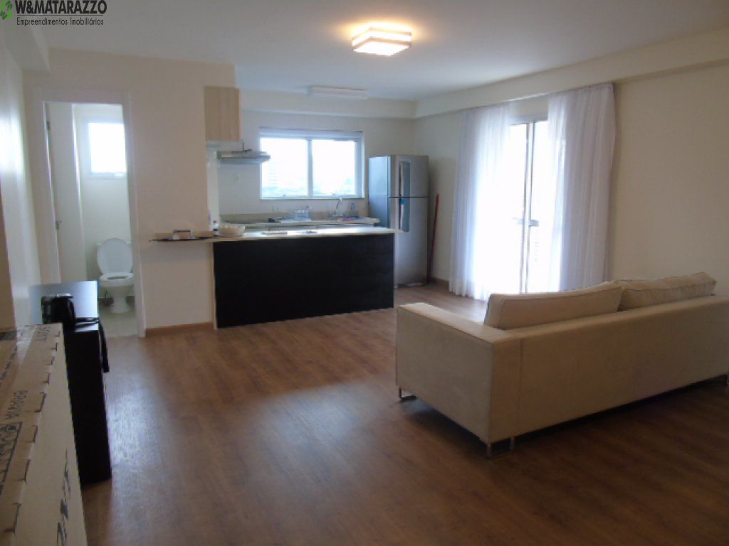 Loft Brooklin Paulista 1 dormitorios 2 banheiros 1 vagas na garagem