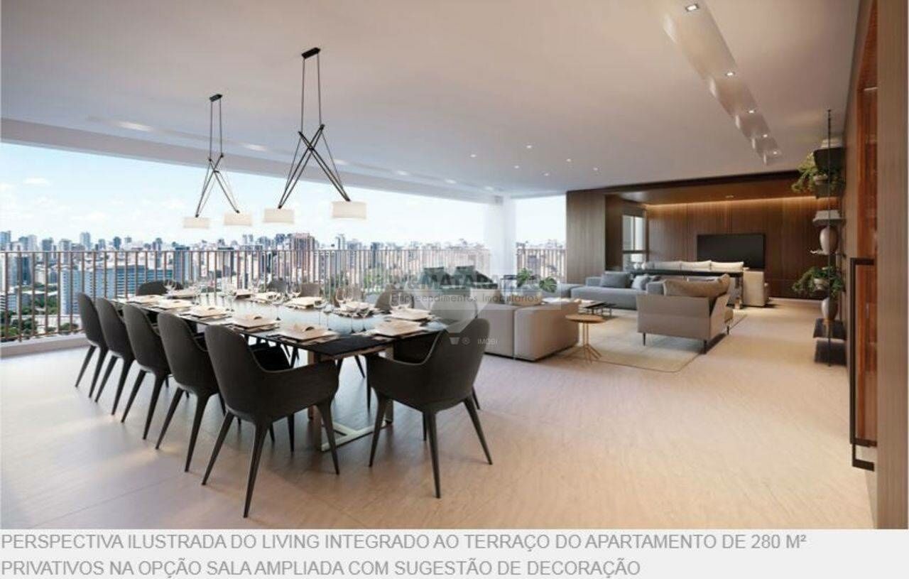 Apartamento Indianópolis 4 dormitorios 6 banheiros 3 vagas na garagem