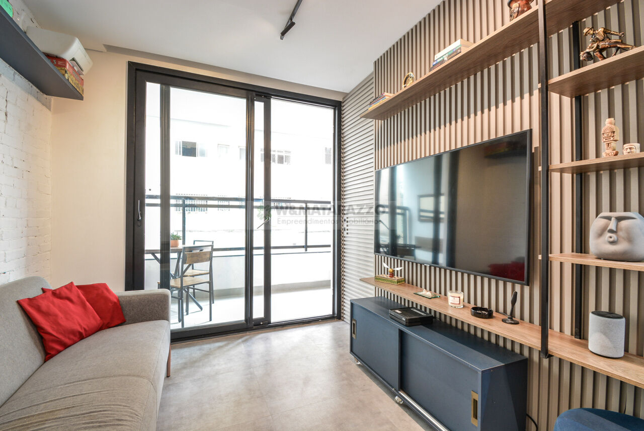 Apartamento Indianópolis 1 dormitorios 1 banheiros 0 vagas na garagem