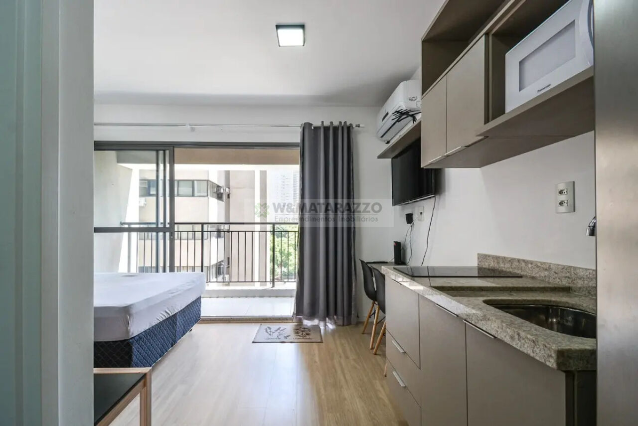 Apartamento Indianópolis 1 dormitorios 1 banheiros 0 vagas na garagem