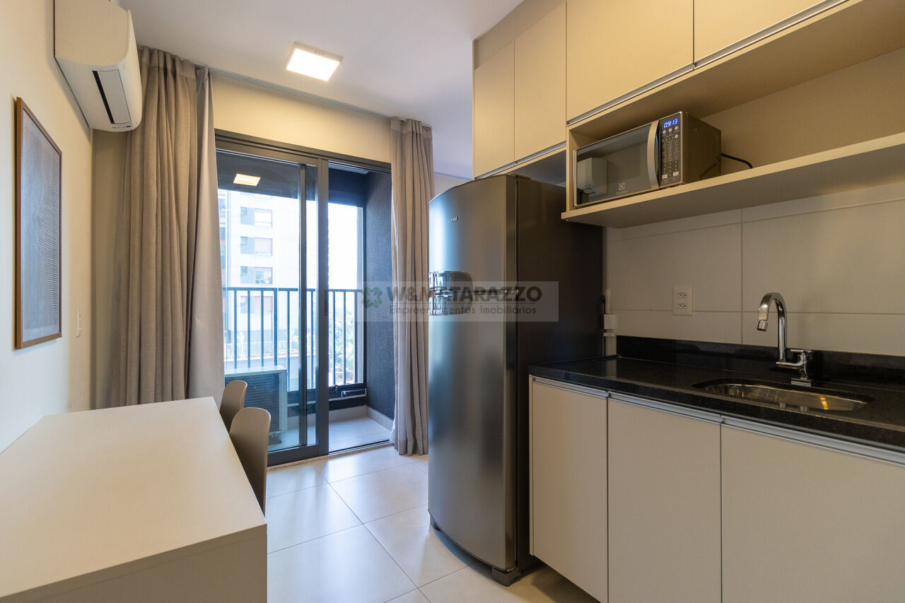 Apartamento Brooklin Paulista 1 dormitorios 1 banheiros 0 vagas na garagem