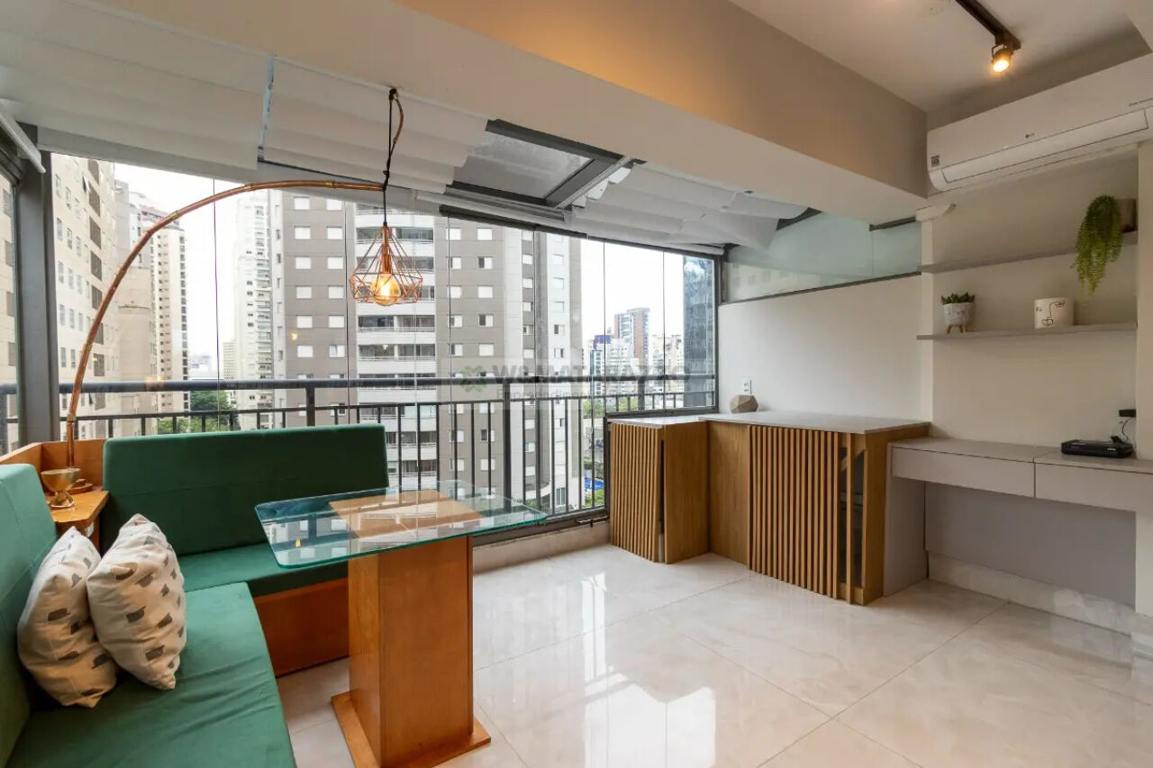 Apartamento Indianópolis 1 dormitorios 1 banheiros 0 vagas na garagem