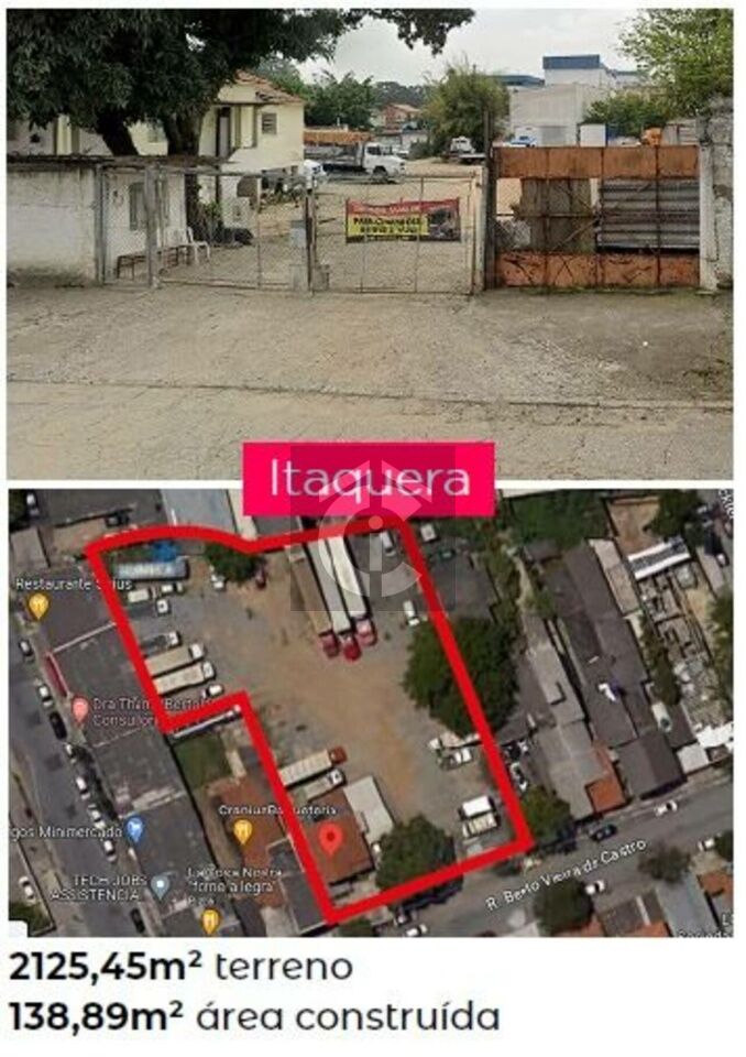 Terreno para Locação - VILA SANTANA