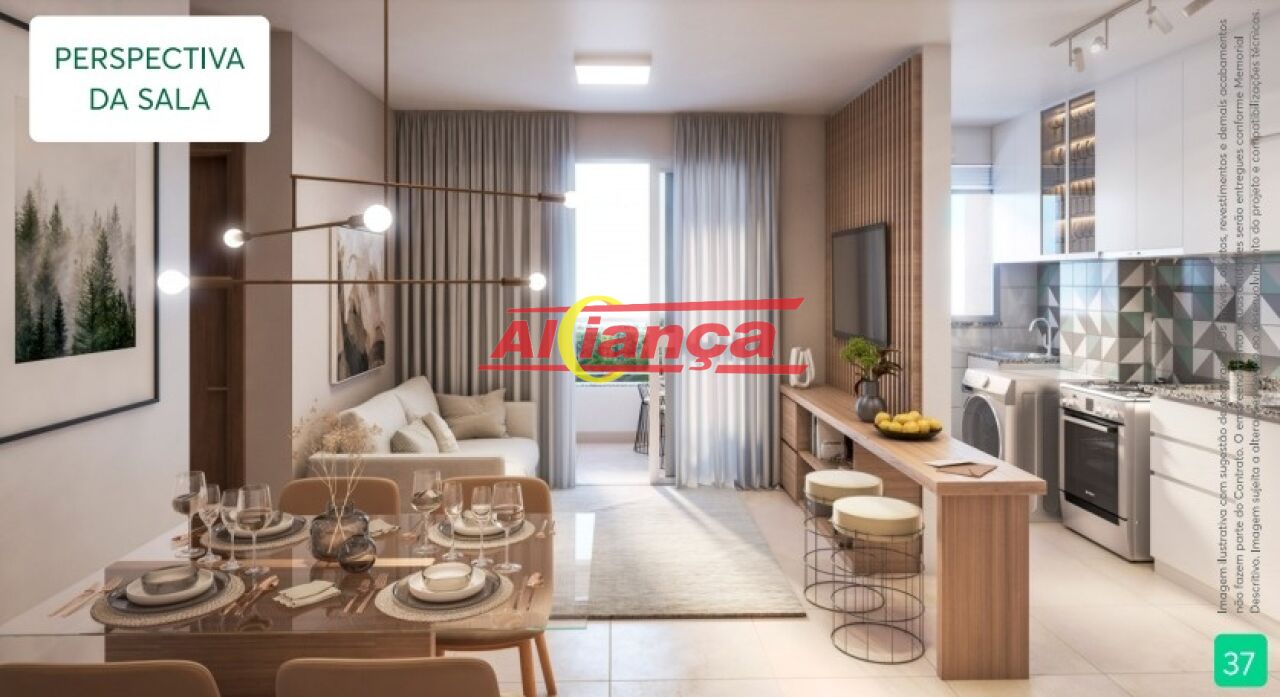Foto 1 de Apartamento, para Venda, em Vila Augusta, Guarulhos - Ref AI54767