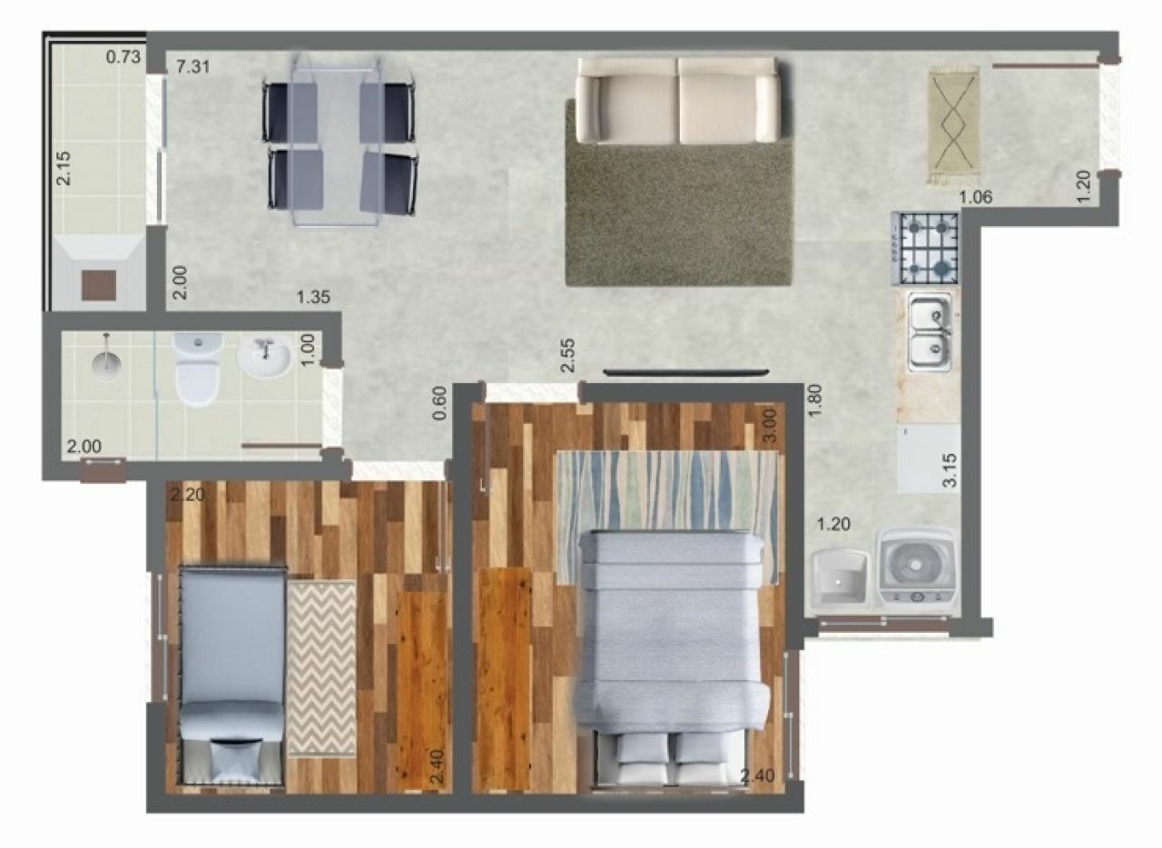 Apartamento para Venda - Vila Ré