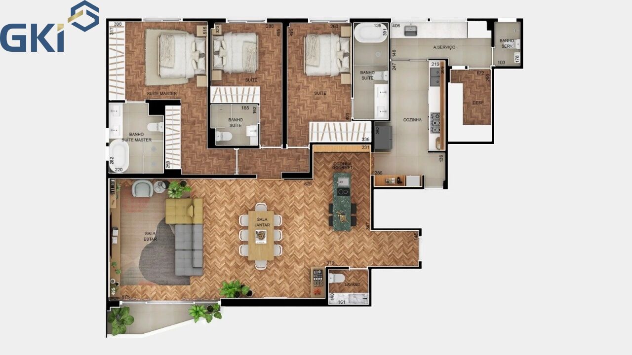 Apartamento, 3 quartos, 168 m² - Foto 37
