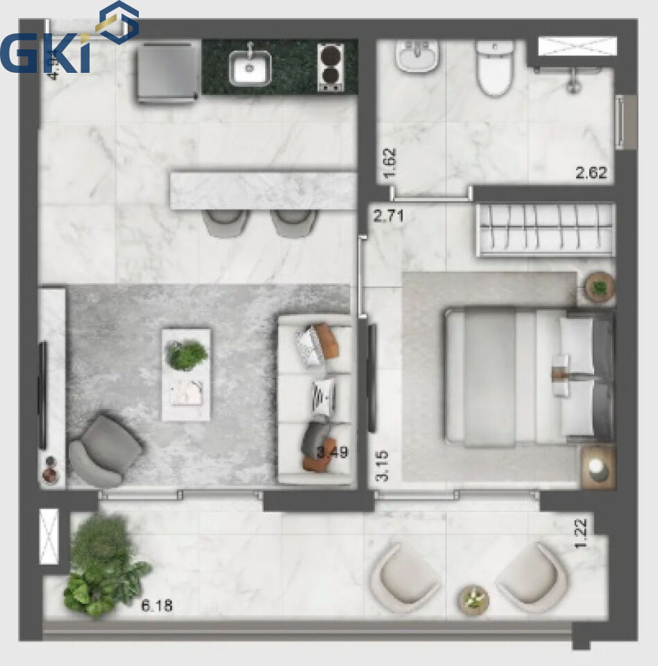 Prédio Inteiro, 45 m² - Foto 19
