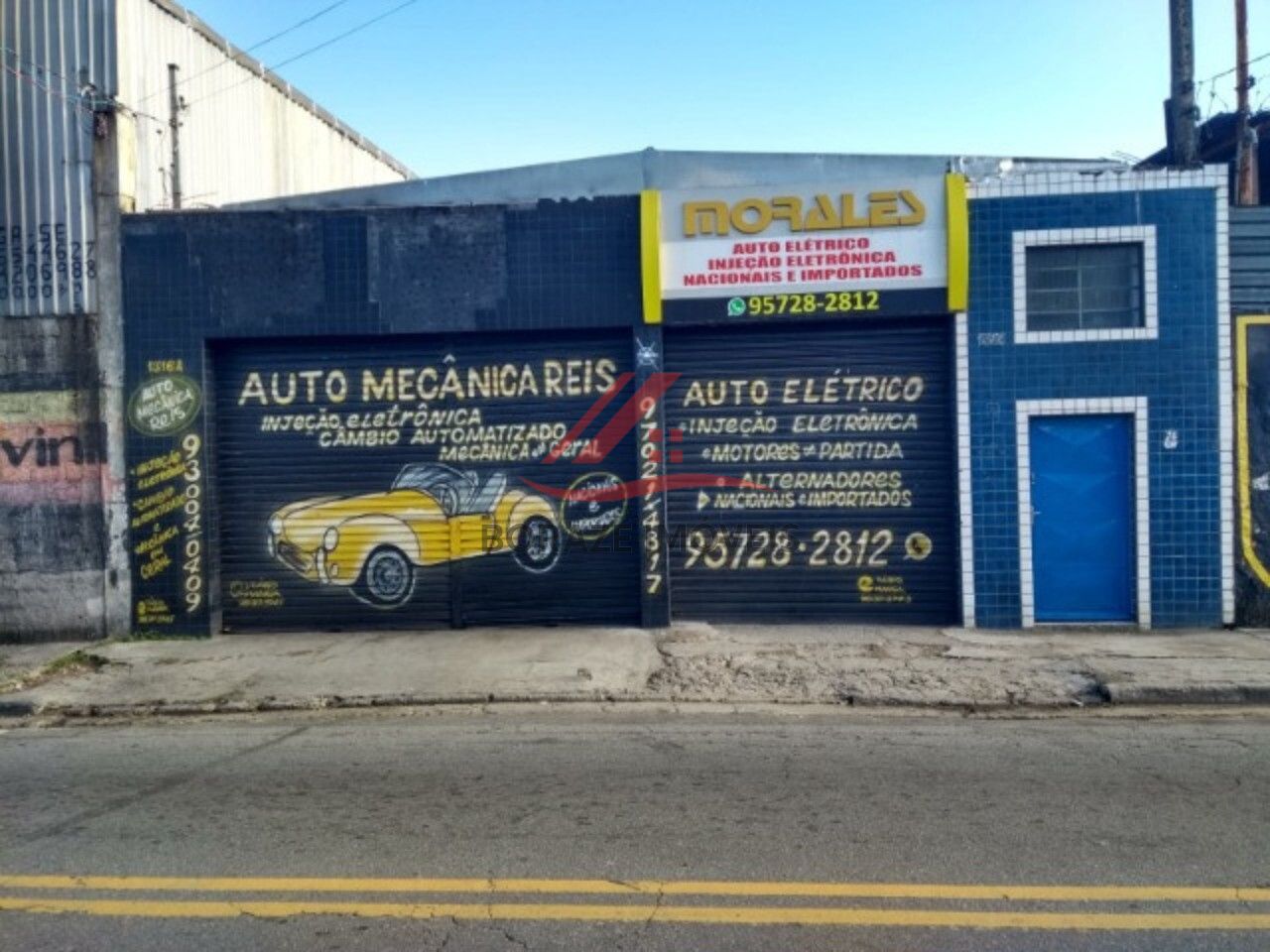 Salão comercial para a venda no bairro Vila Luzita em Santo André - SP .