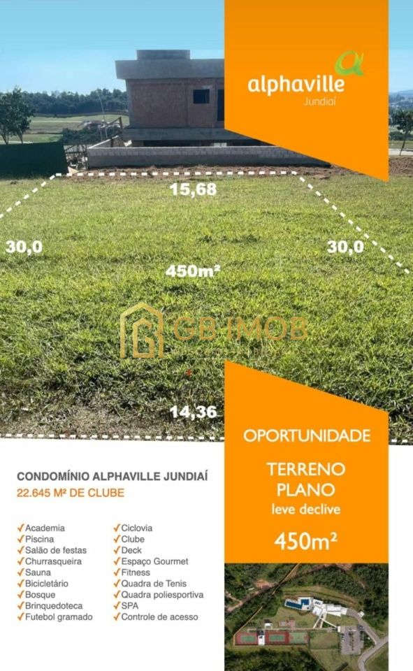 Terreno em Condomínio para Venda - Chácara Terra Nova