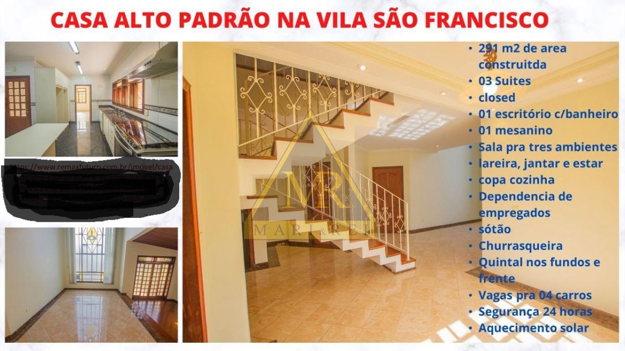 Sobrado para Venda - Cidade São Francisco