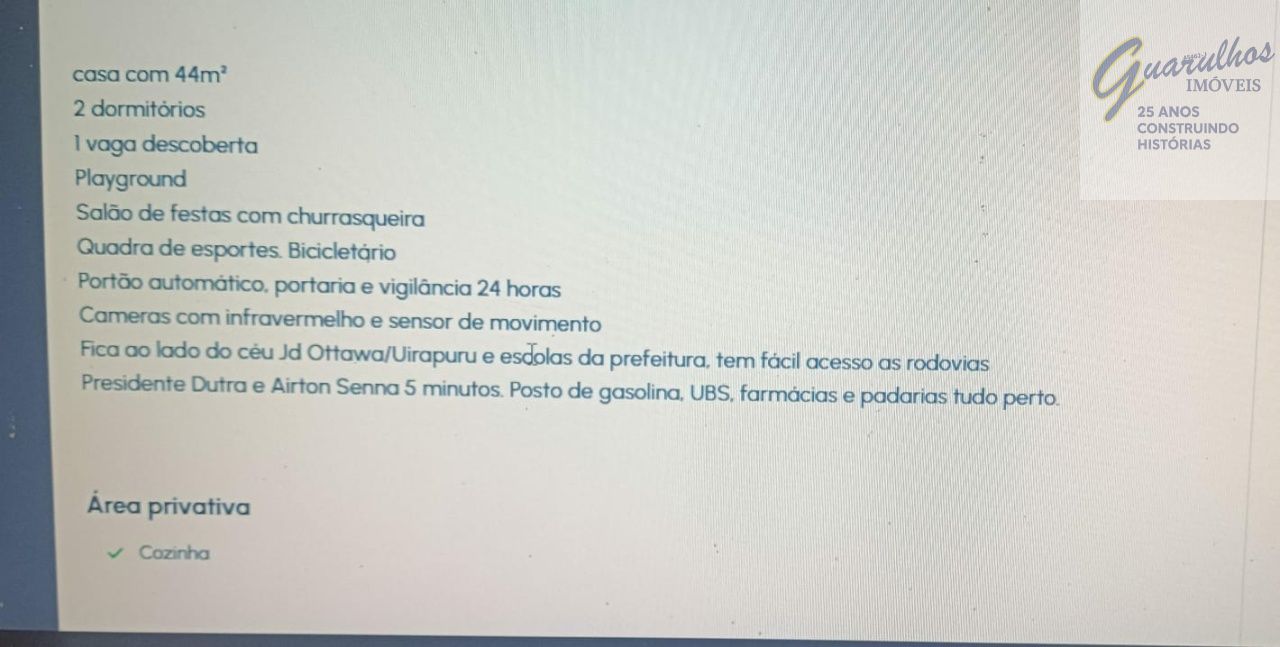 Area para Venda - Jardim Paraíso