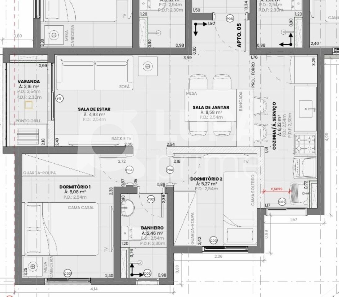 Apartamento, 2 quartos, 50 m² - Foto 13