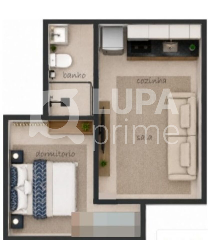 Apartamento, 1 quarto, 32 m² - Foto 6