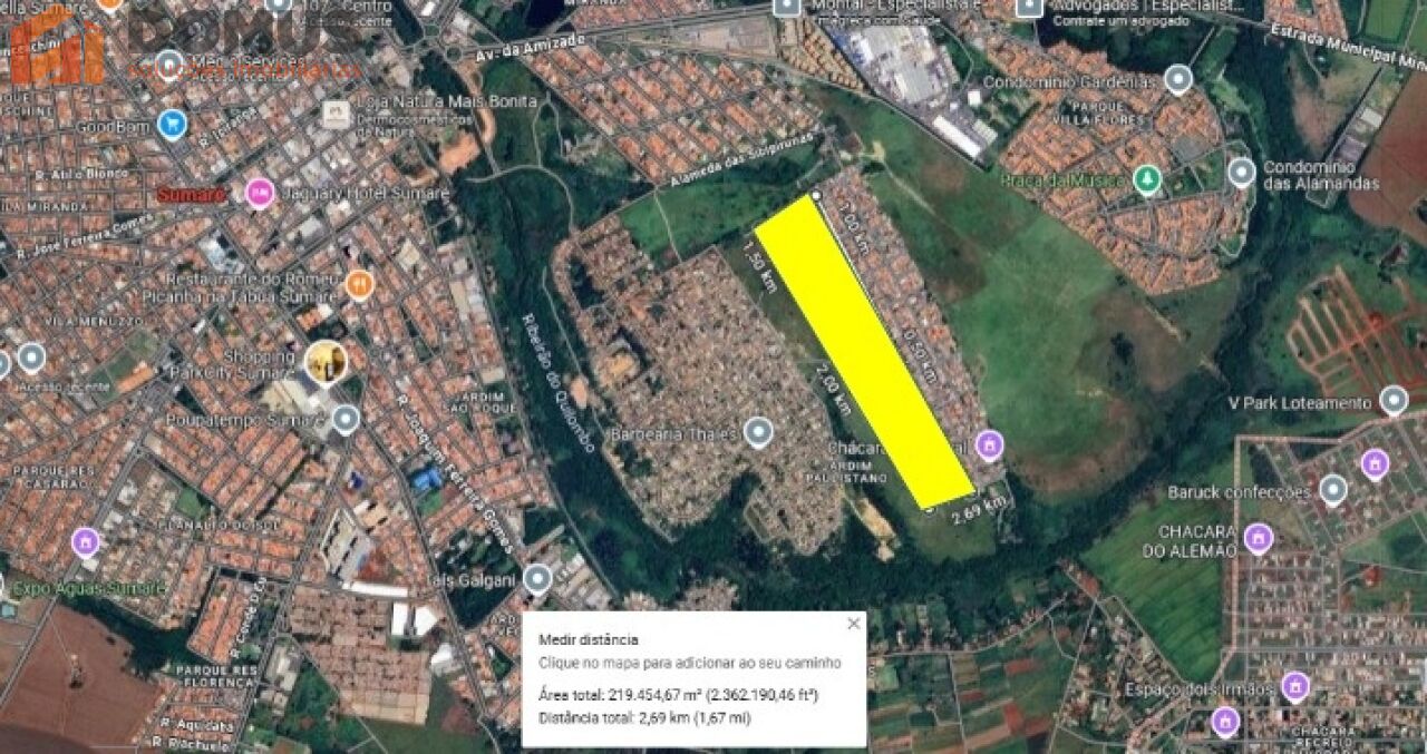 Area para Venda - Jardim Paulistano