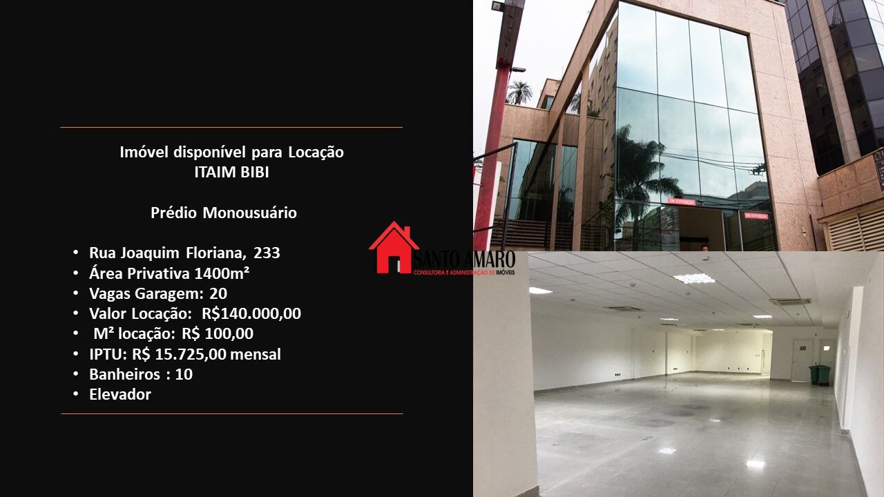 Prédio Inteiro para Venda - ITAIM BIBI