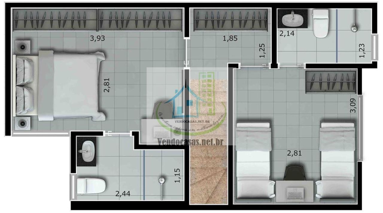 Casa de Condominio para Venda - Conjunto Residencial Jardim Canaã