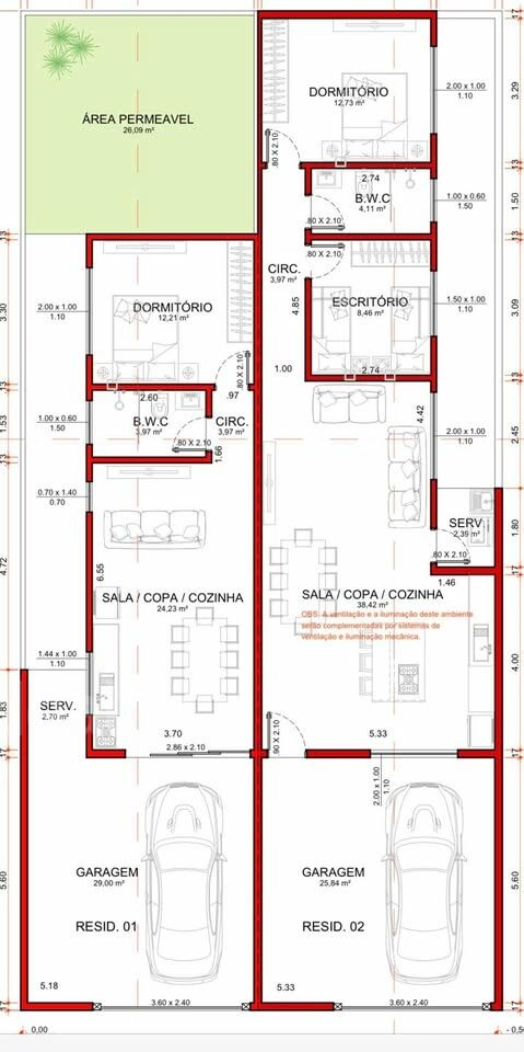 Casa, 3 quartos, 120 m² - Foto 13