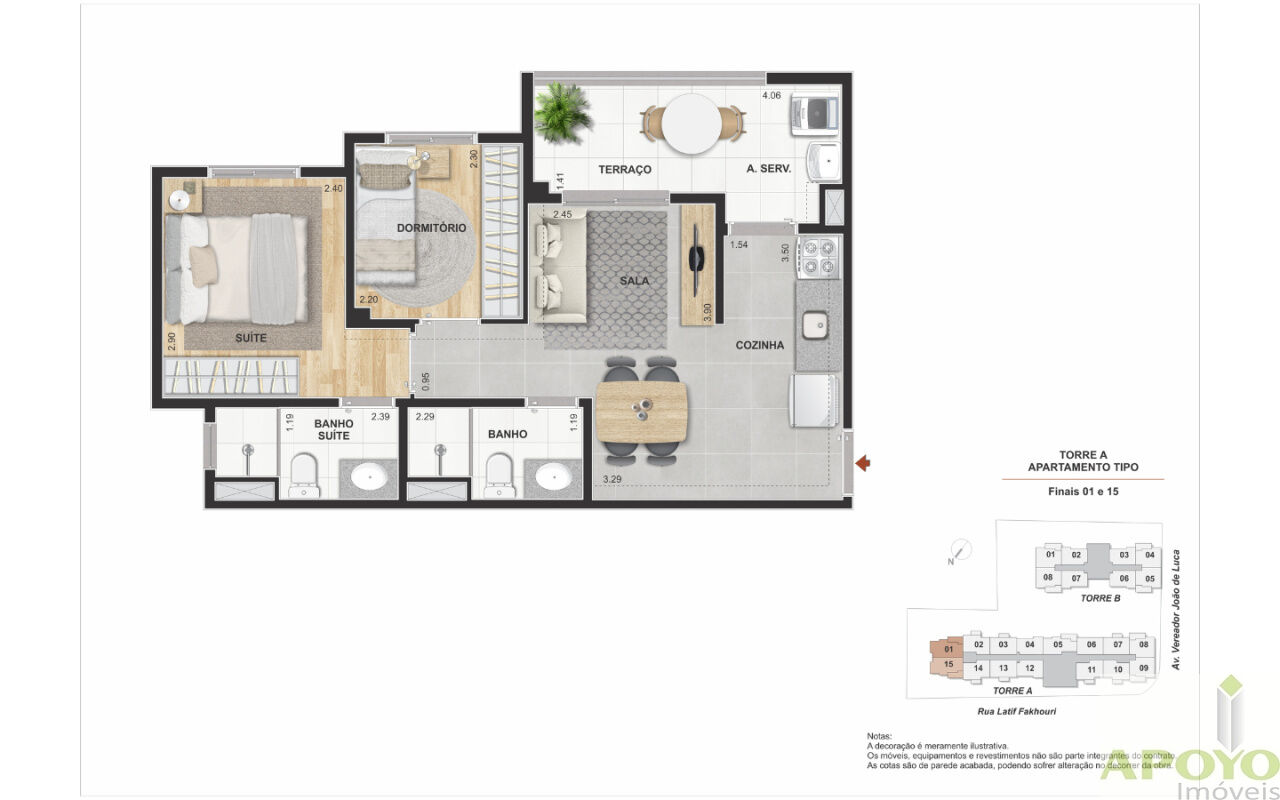 Apartamento, 2 quartos, 47 m² - Foto 24