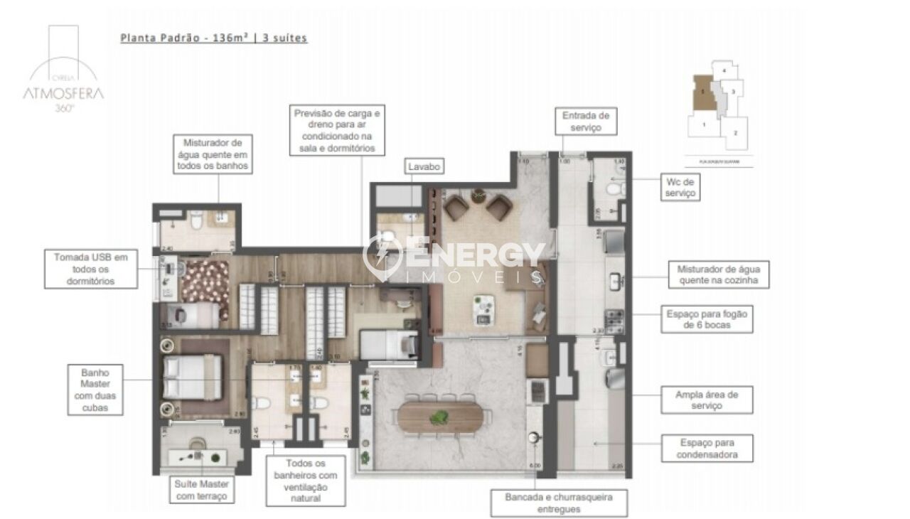 Apartamento para Venda - BROOKLIN