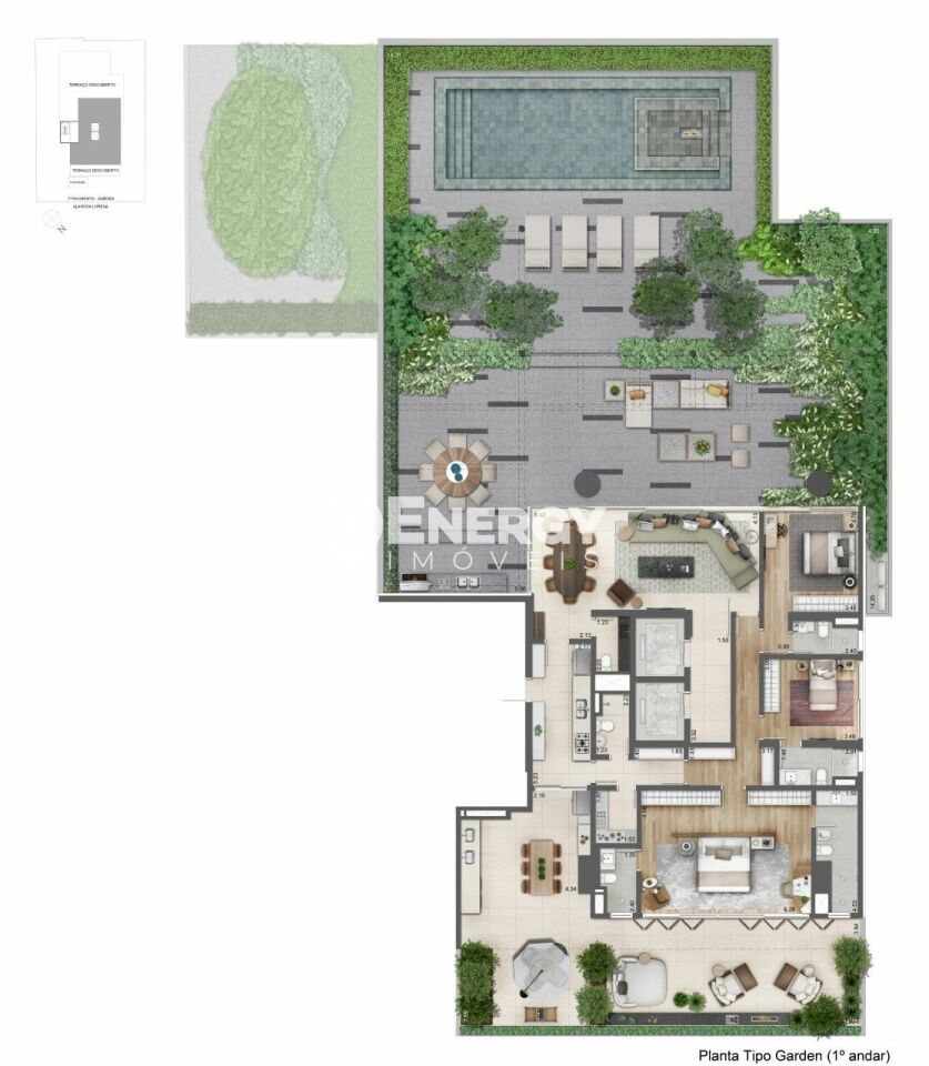 Apartamento Garden para Venda - Jardim Paulista