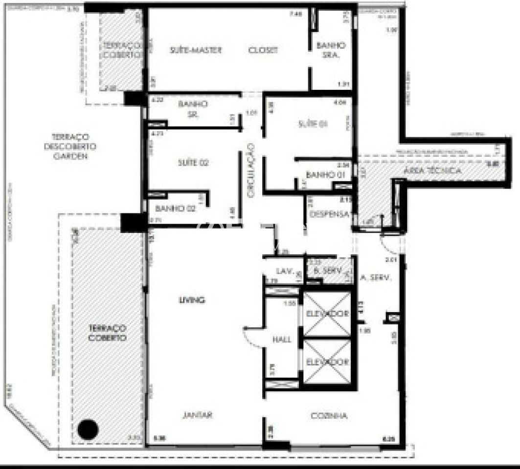 Apartamento Garden para Venda - Moema