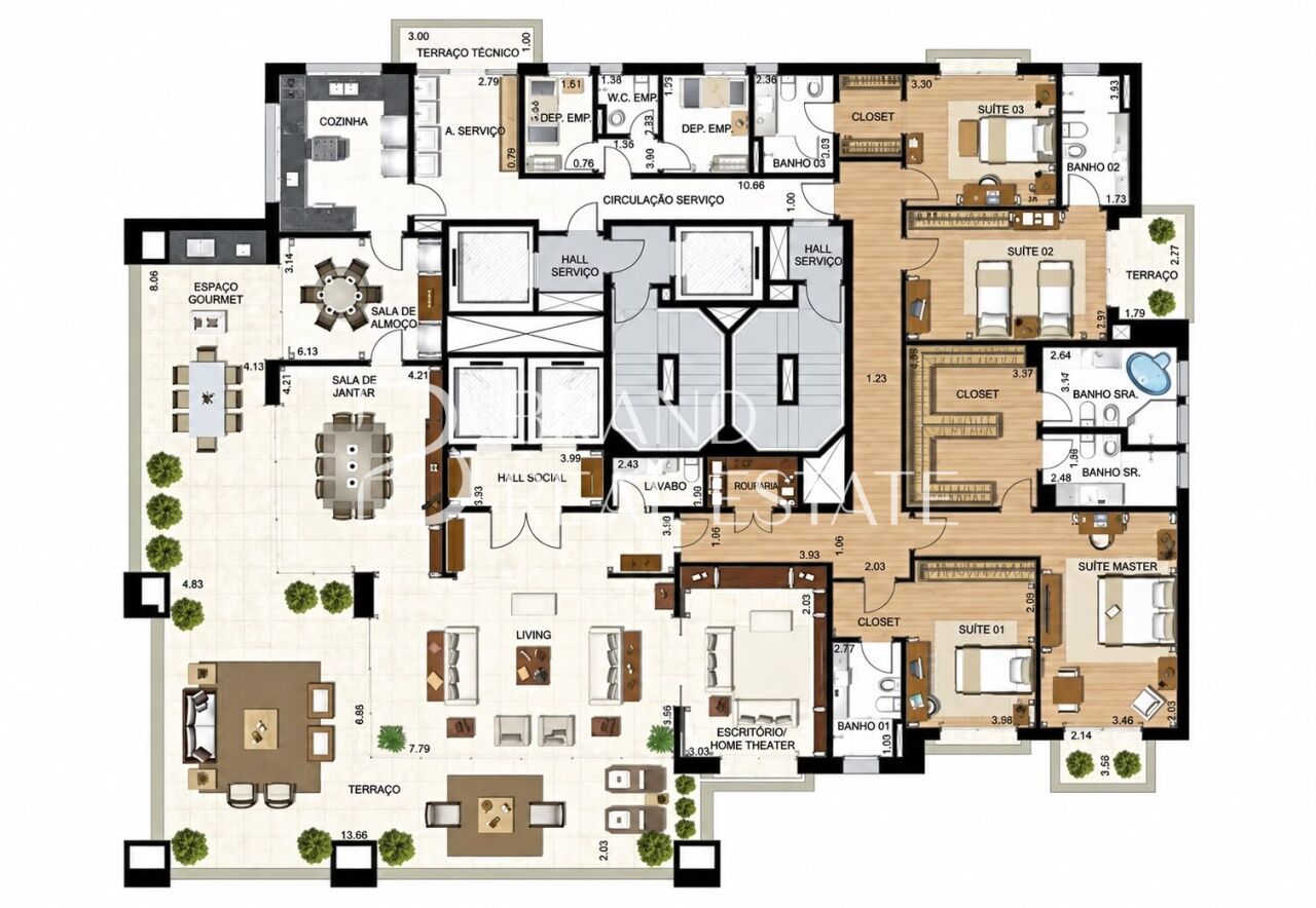 Condomínio The Place - Edificios Canario e Inhambu, apartamentos em Moema, São Paulo - foto 18