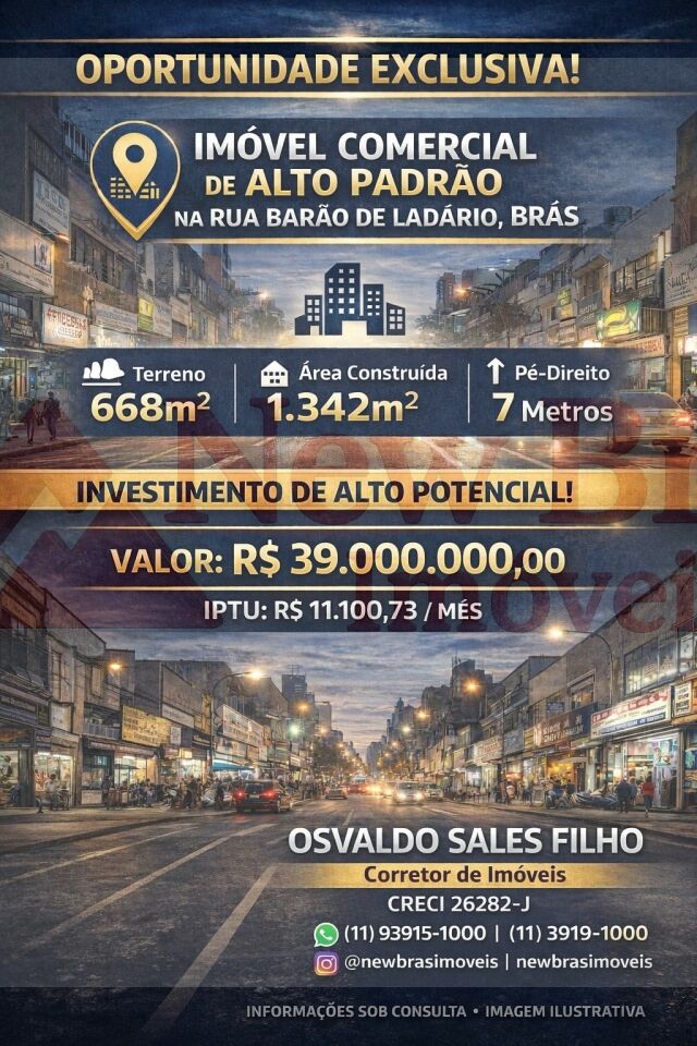 Prédio para Venda - Brás