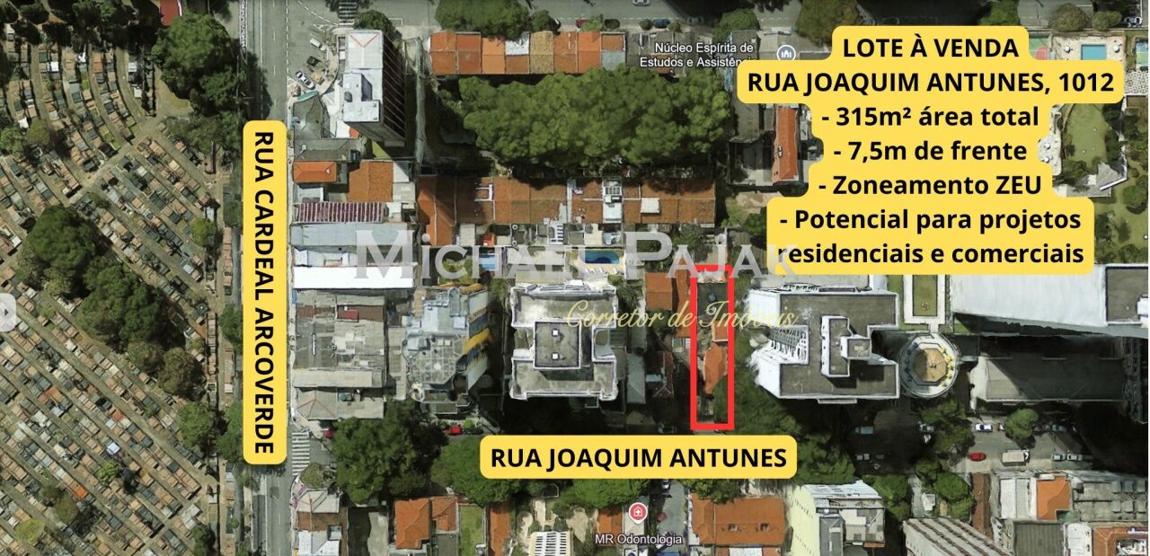 Terreno para Venda - PINHEIROS