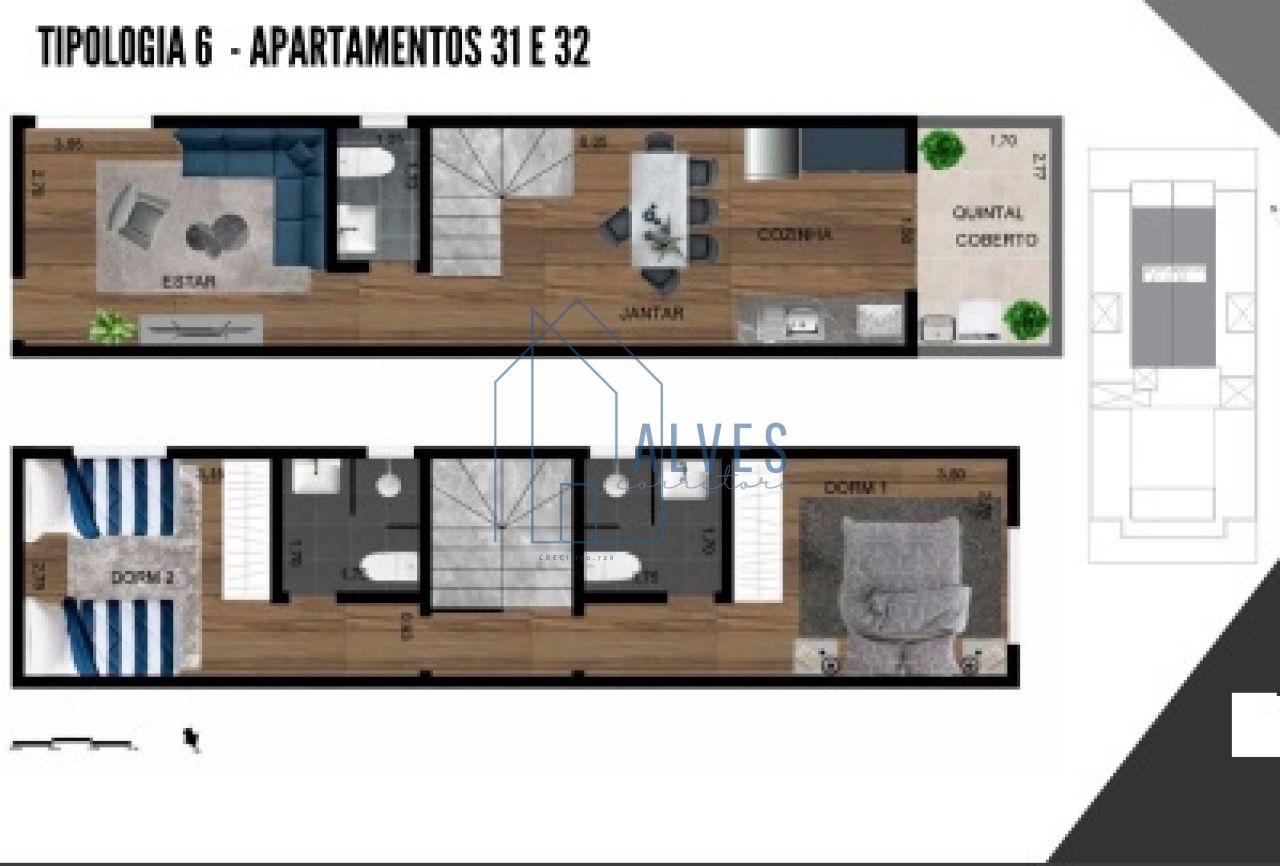 Apartamento para Venda - Campo Grande - Zona Sul