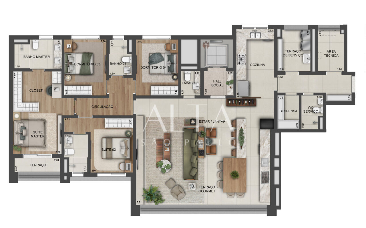Apartamento para Venda - Paraíso