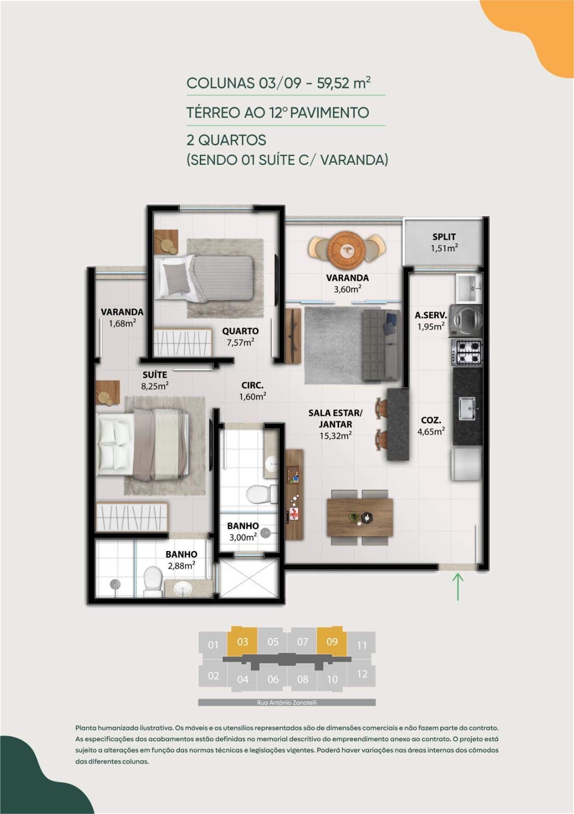 Apartamento à venda com 2 quartos, 55m² - Foto 54