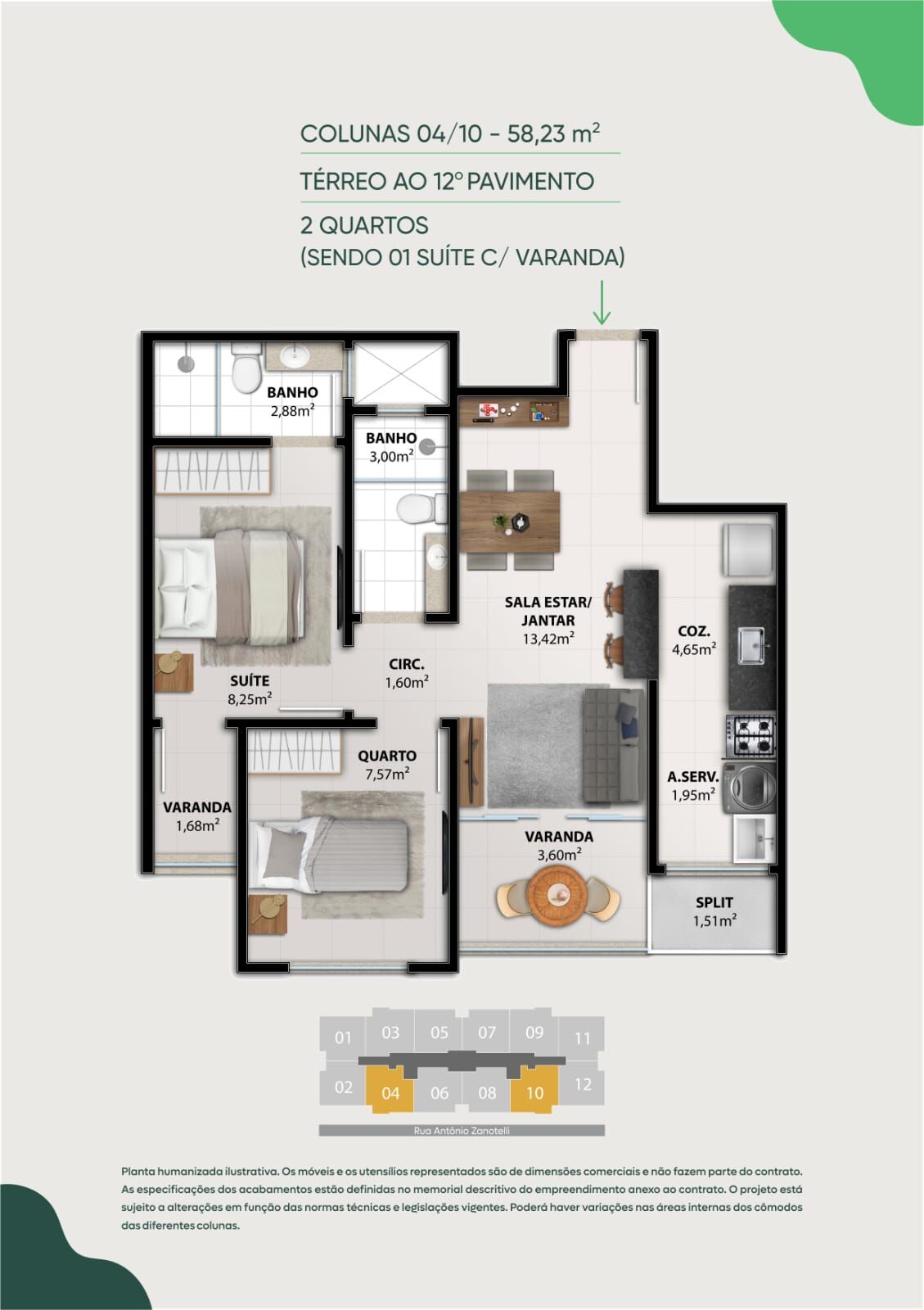 Apartamento à venda com 2 quartos, 55m² - Foto 57