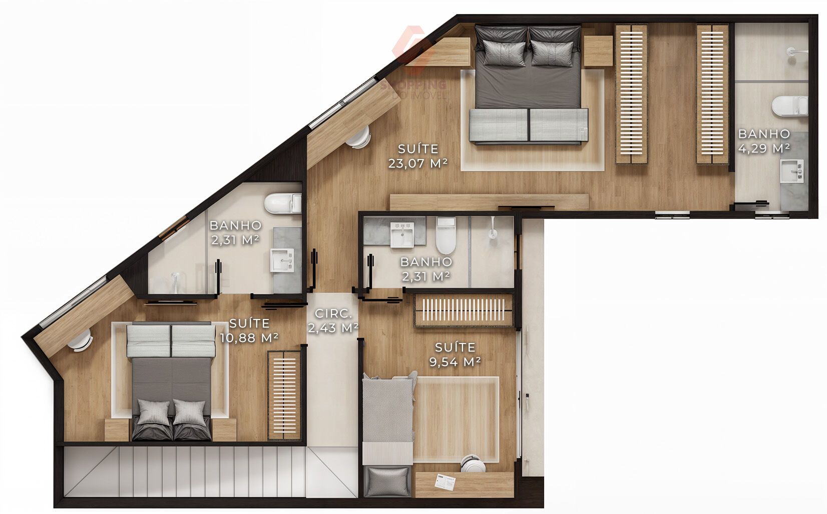 Casa, 3 quartos, 185 m² - Foto 17