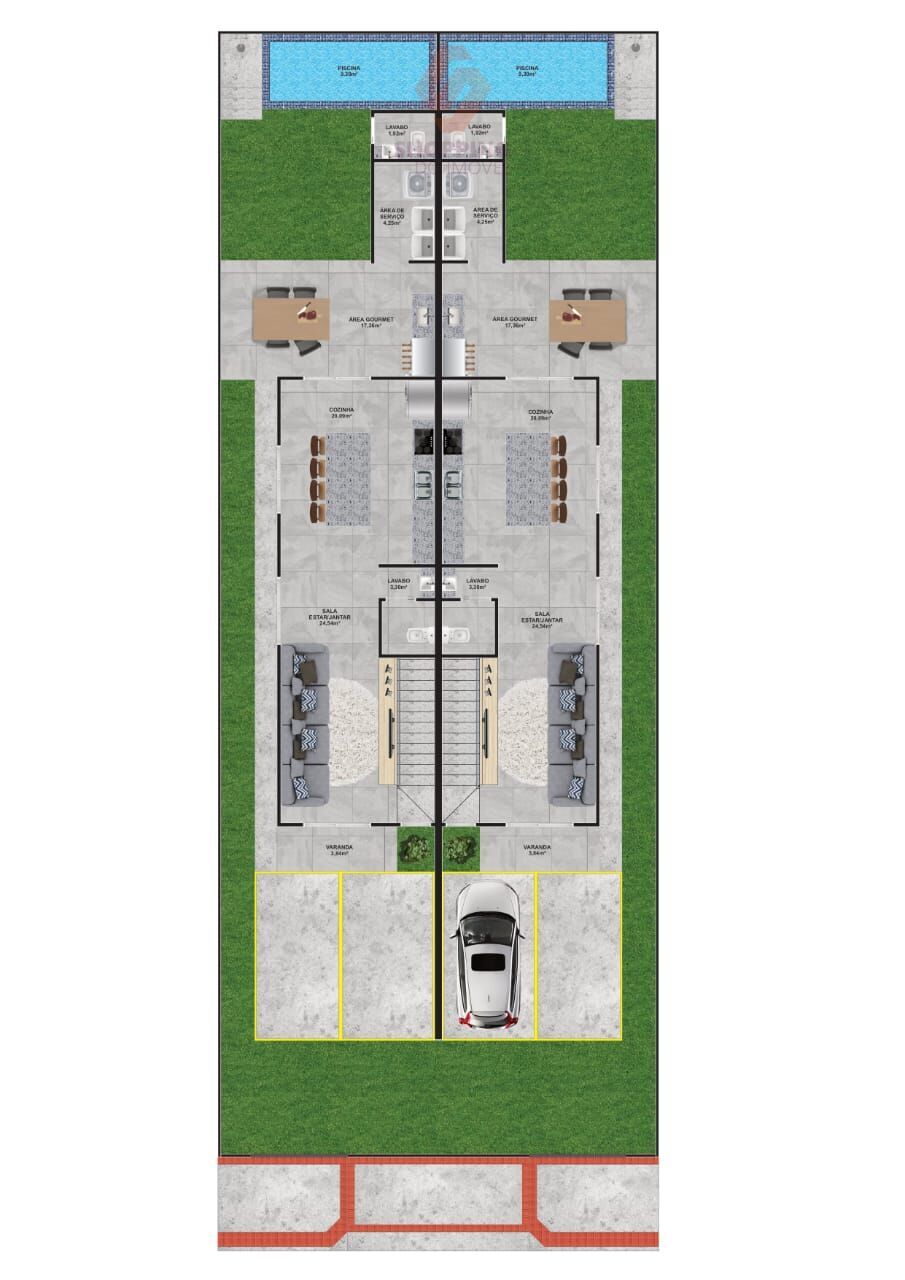 Casa, 3 quartos, 165 m² - Foto 27