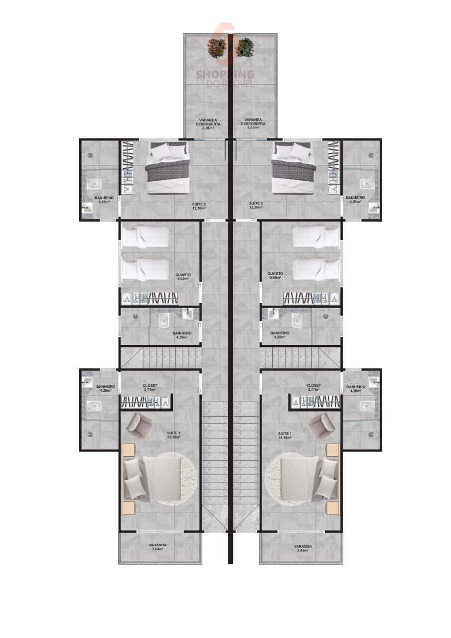 Casa, 3 quartos, 165 m² - Foto 28