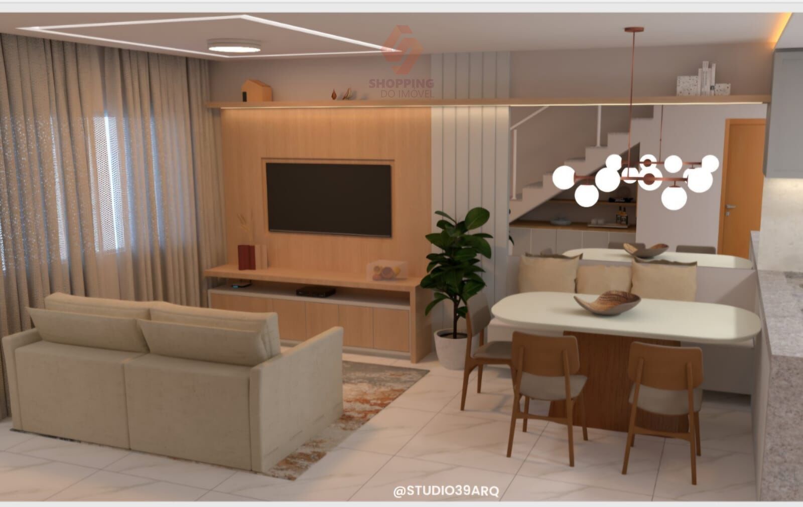 Casa à venda com 3 quartos, 138m² - Foto 3