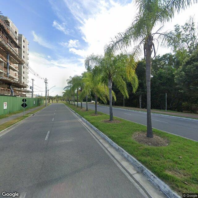 Imagem estática do "Street View" da localização