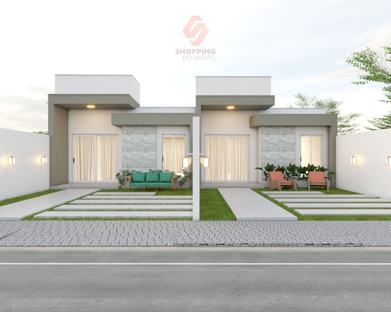 Casa, 2 quartos, 75 m² - Foto 1