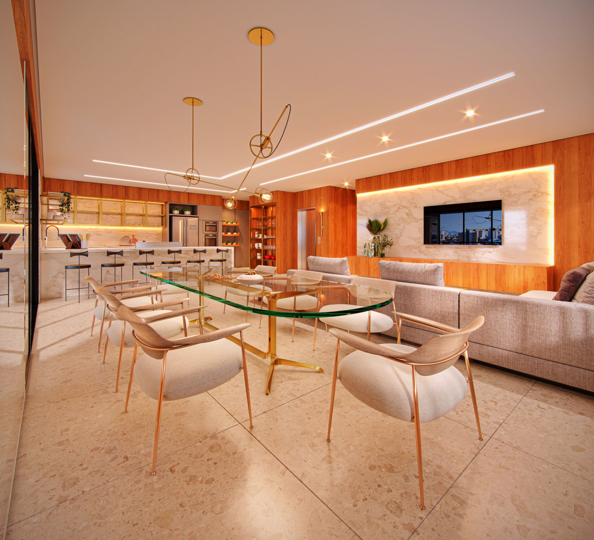 Apartamento, 3 quartos, 165 m² - Foto 2