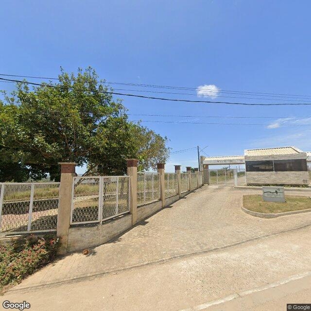 Imagem estática do "Street View" da localização