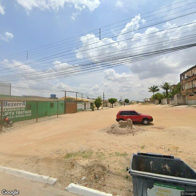 Imagem estática do "Street View" da localização