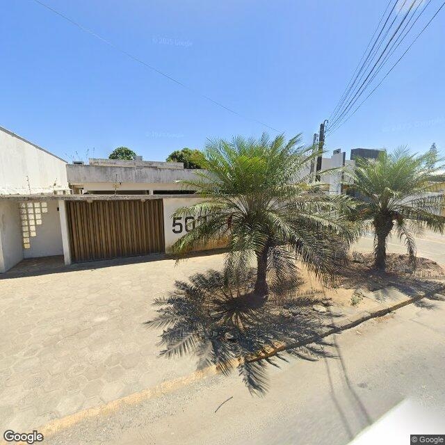 Imagem estática do "Street View" da localização